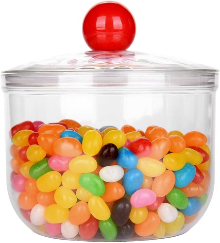 Clear candy jar - jar, with