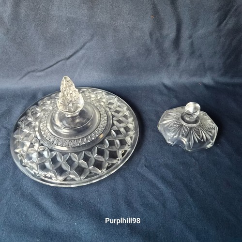 Vintage pressed glass - vintage,