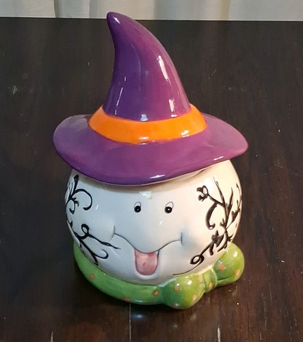 Halloween witch ghost cookie - witch,