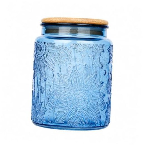 Vintage glass candy - glass, jar