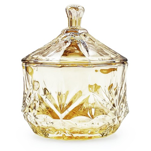 8oz glass candy jar with - 8oz,